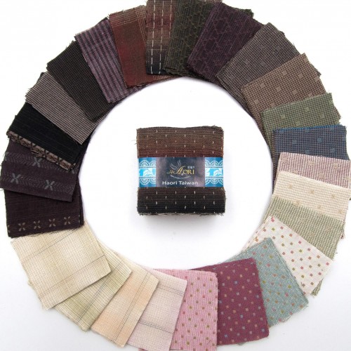 Precut fabric - Random selected mixing color collection (7cm x 7cm | 100 pieces)